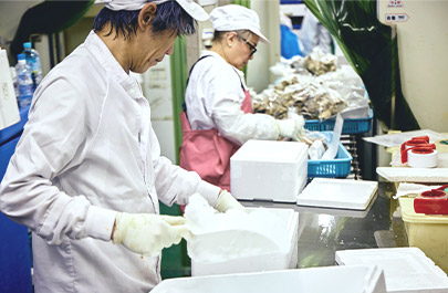 梱包作業